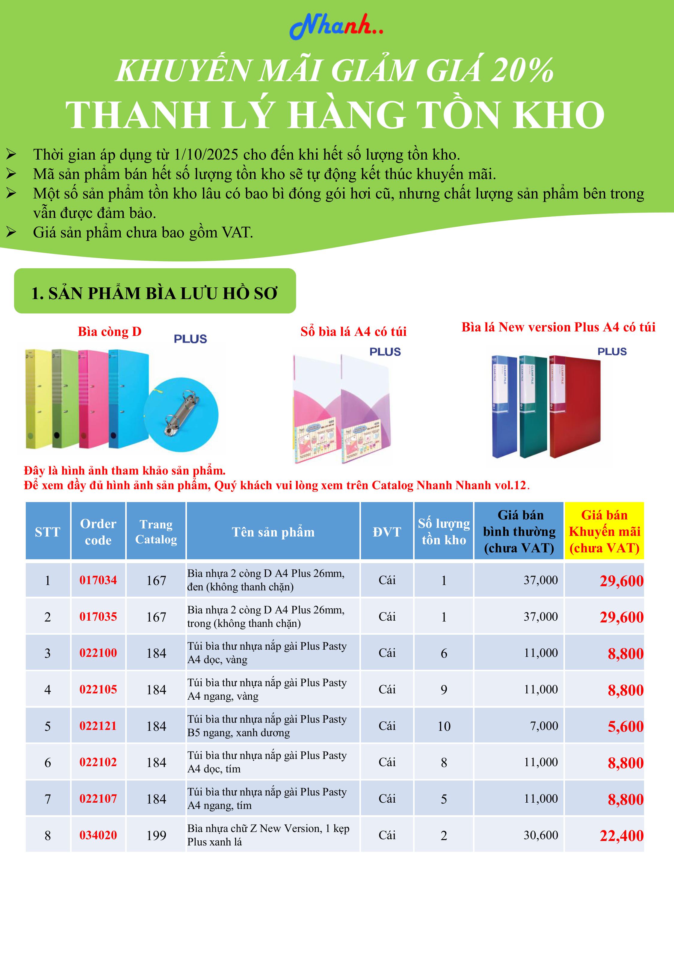 CHƯƠNG TRÌNH KHUYẾN MÃI THÁNG 10